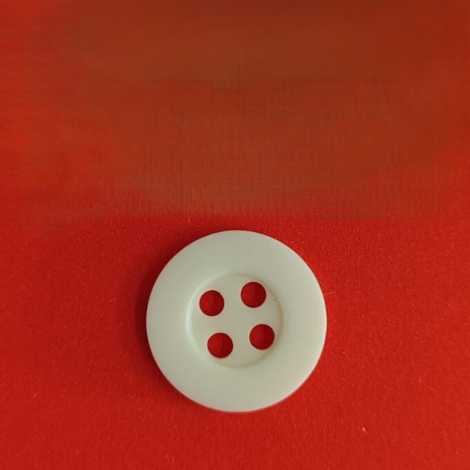 Botão Poliéster 001/32 Tam 32 Branco/1000 pçs
