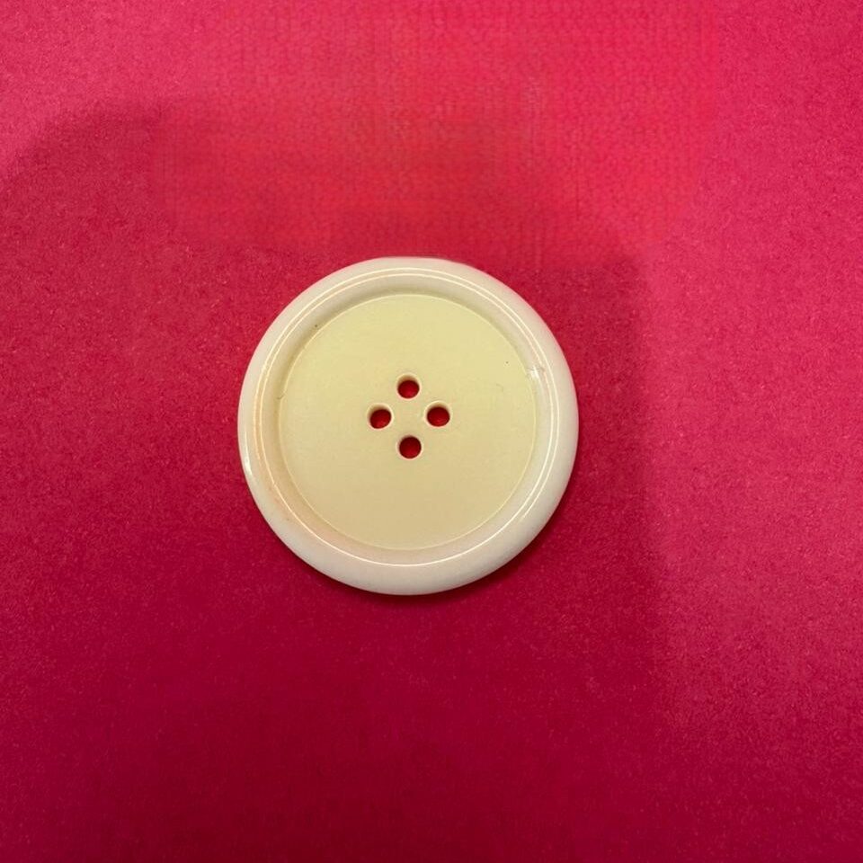 Botão Poliéster 010/60 Tam 60 Branco/500 pçs