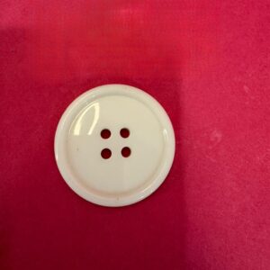 Botão Poliéster 010/64 Tam 64 Branco/500 pçs