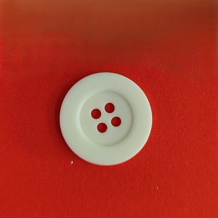 Botão Poliéster 019/32 Tam 32 Branco/1000 pçs