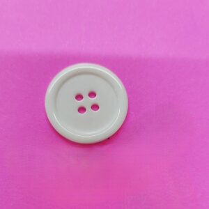 Botão Poliéster 058/40 Tam 40 Branco/1000 pçs