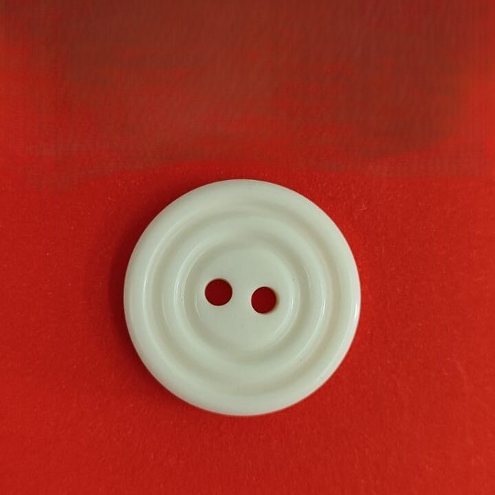 Botão Poliéster 174/40 Tam 40 Branco/1000 pçs