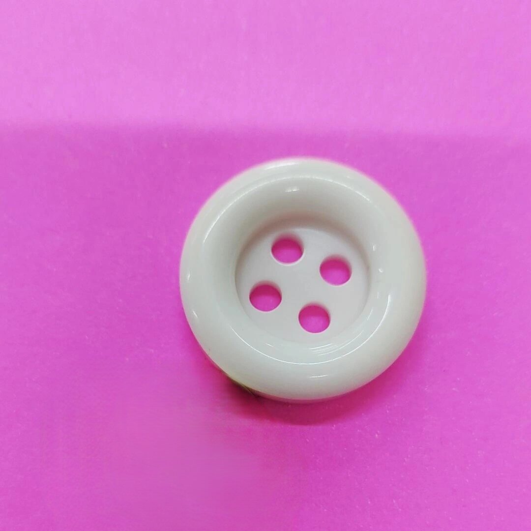 Botão Poliéster 246/48 Tam 48 Branco/500 pçs