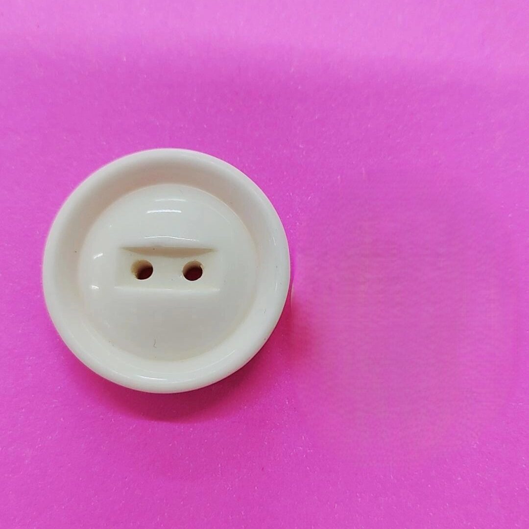 Botão Poliéster 301/48 Tam 48 Branco/500 pçs