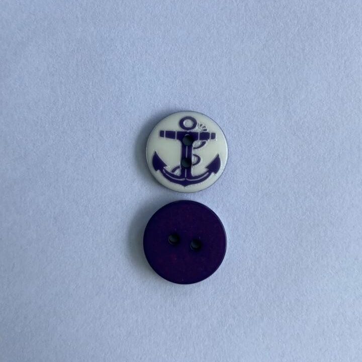 Botão Poliéster 712/24 Tam 24 Branco/1000 pçs