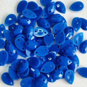 Chaton Gota 10x14mm Azul/ 4000 peças