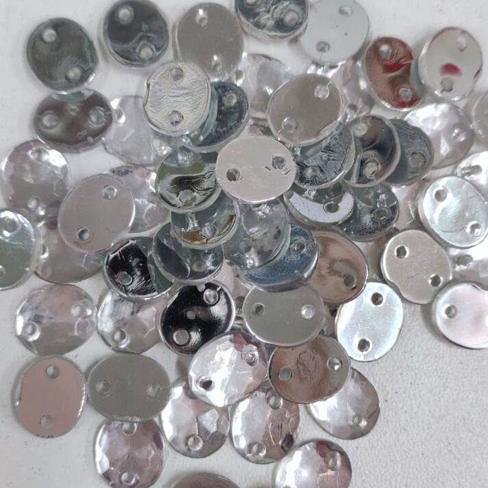 Chaton Oval 8x10mm Cristal/ 6000 peças