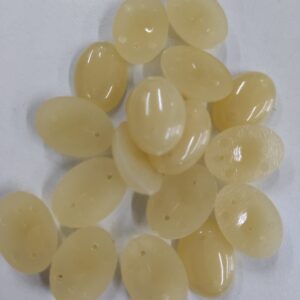 Chaton Oval 13x18mm Bege/ 3000 peças