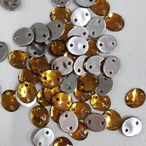 Chaton Oval 8x10mm Mel/ 6000 peças