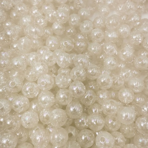 Pérola Inteira de 10mm com Furo cor Pérola/ 1kg