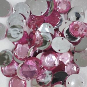 Chaton Redondo 16mm Rosa/ 4000 peças