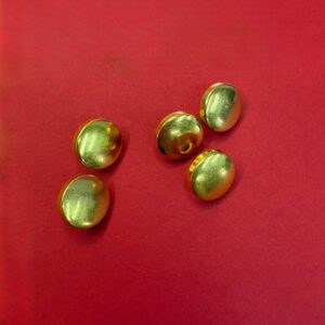 Botão de ABS 087/18 Tam 18 Dourado/ 1000 pçs