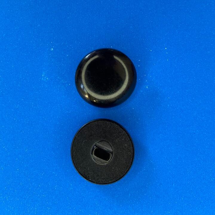 Botão de ABS 1080/36 Tam 36 Preto/ 500 pçs
