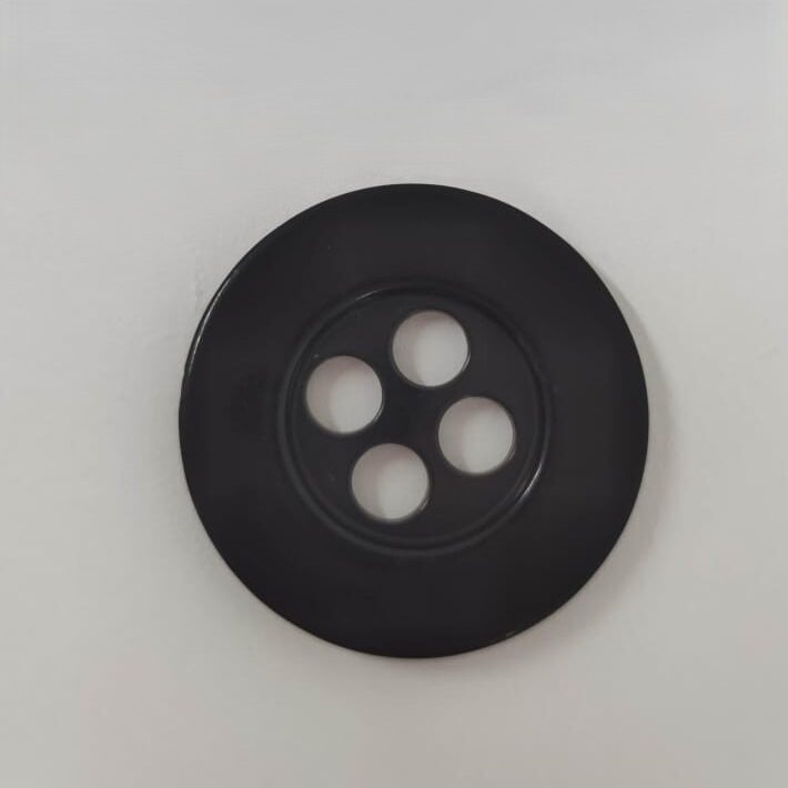 Botão Poliéster 1088/48 Tam 48 Preto/500 pçs