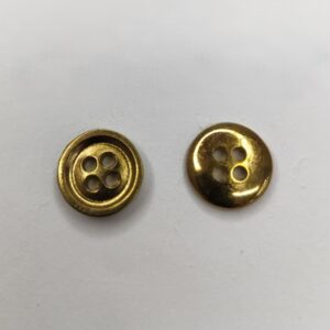 Botão de Metal 1234/24 Tam 24 Dourado/1000 pçs