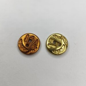 Botão de Metal 1278/24 Tam 24 Dourado/1000 pçs