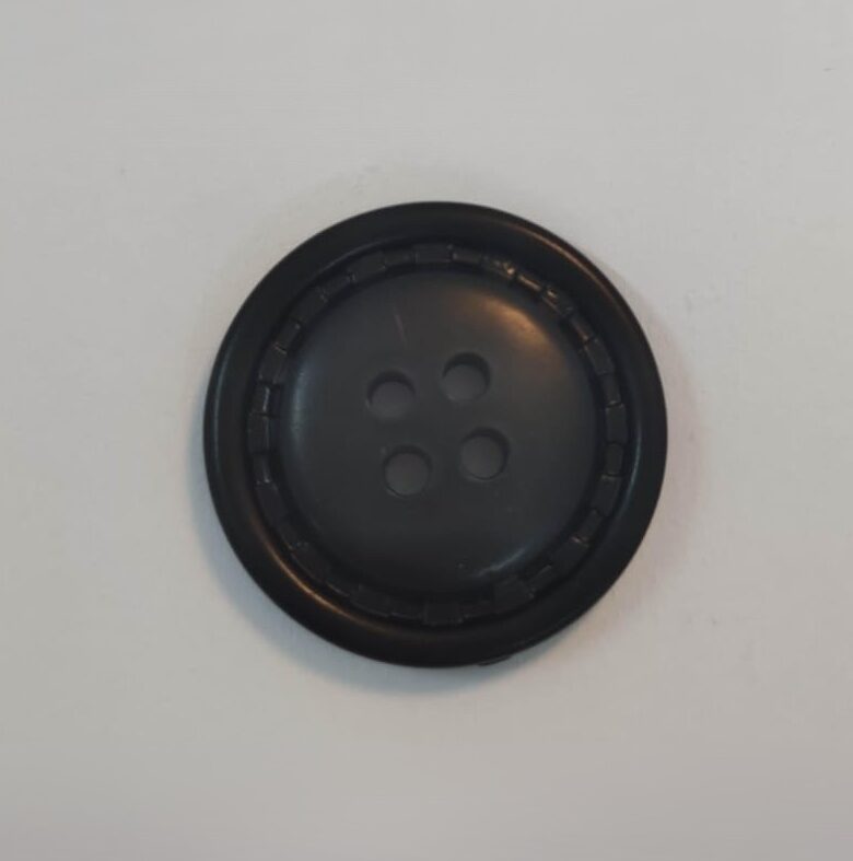 Botão Poliéster 1304/48 Tam 48 Preto/500 pçs