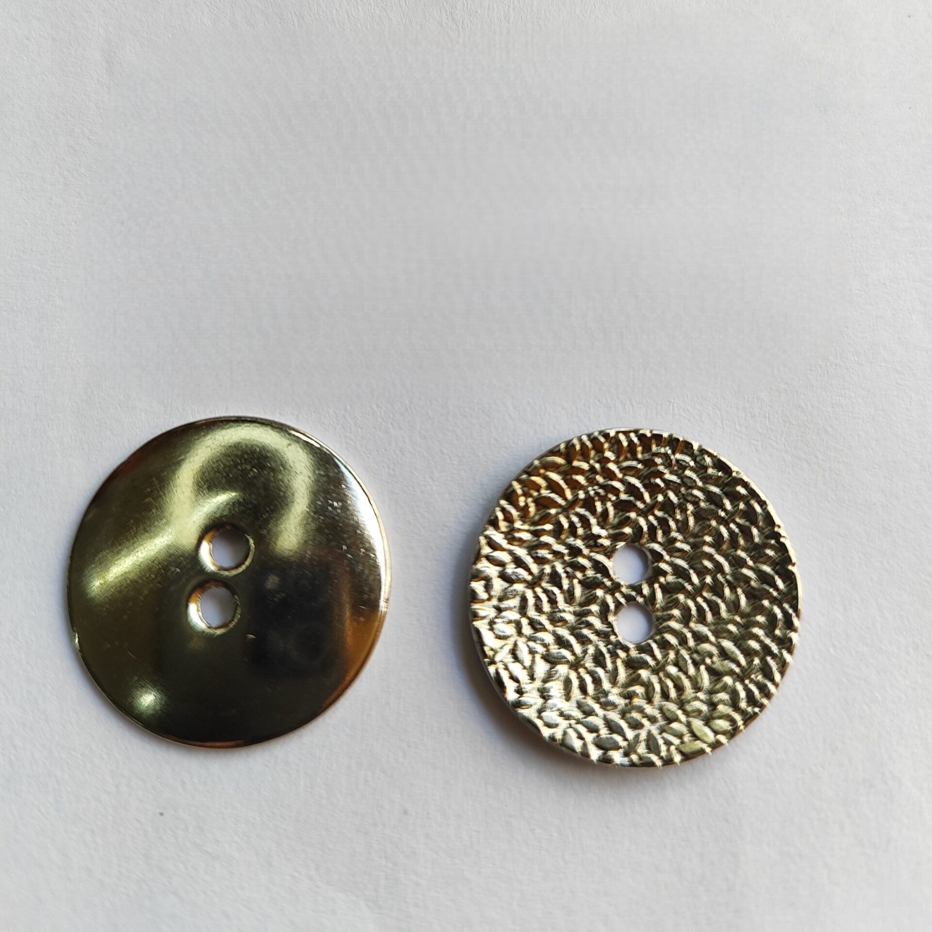 Botão de Metal 1354/40 Tam 40 Dourado/500 pçs