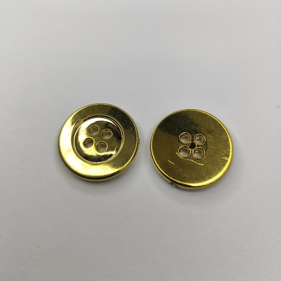 Botão de ABS 1678/32 Tam 32 Dourado/1000pçs