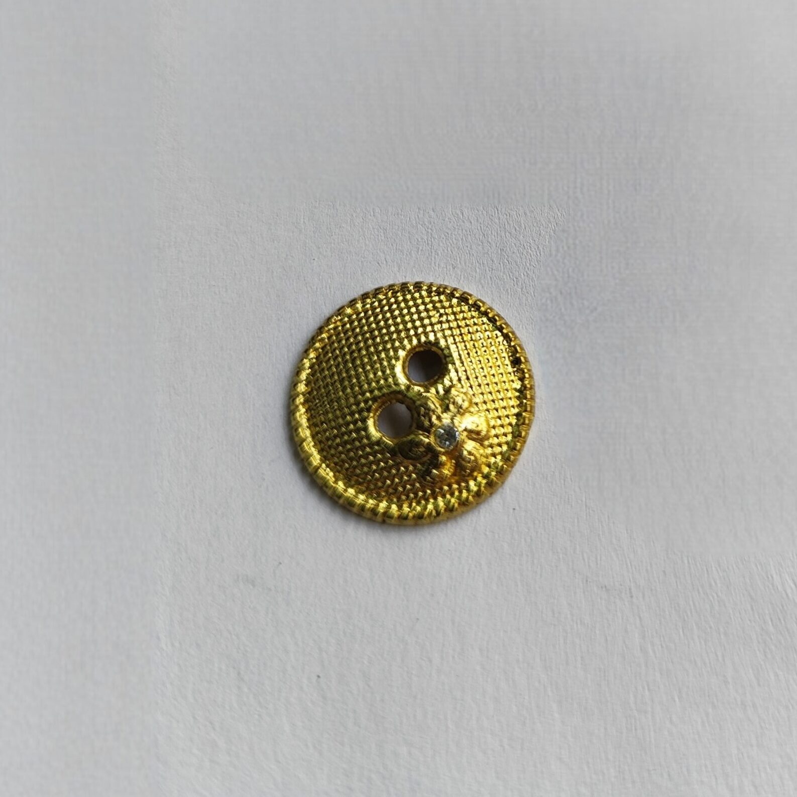 Botão de Metal 17127/28 Tam 28 Dourado/1000 pçs