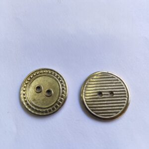 Botão de Metal 1735/38 Tam 38 Dourado/1000 pçs