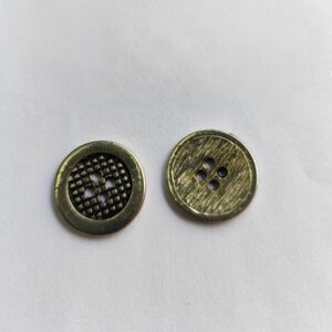 Botão de Metal 2260/28 Tam 28 Dourado/1000 pçs