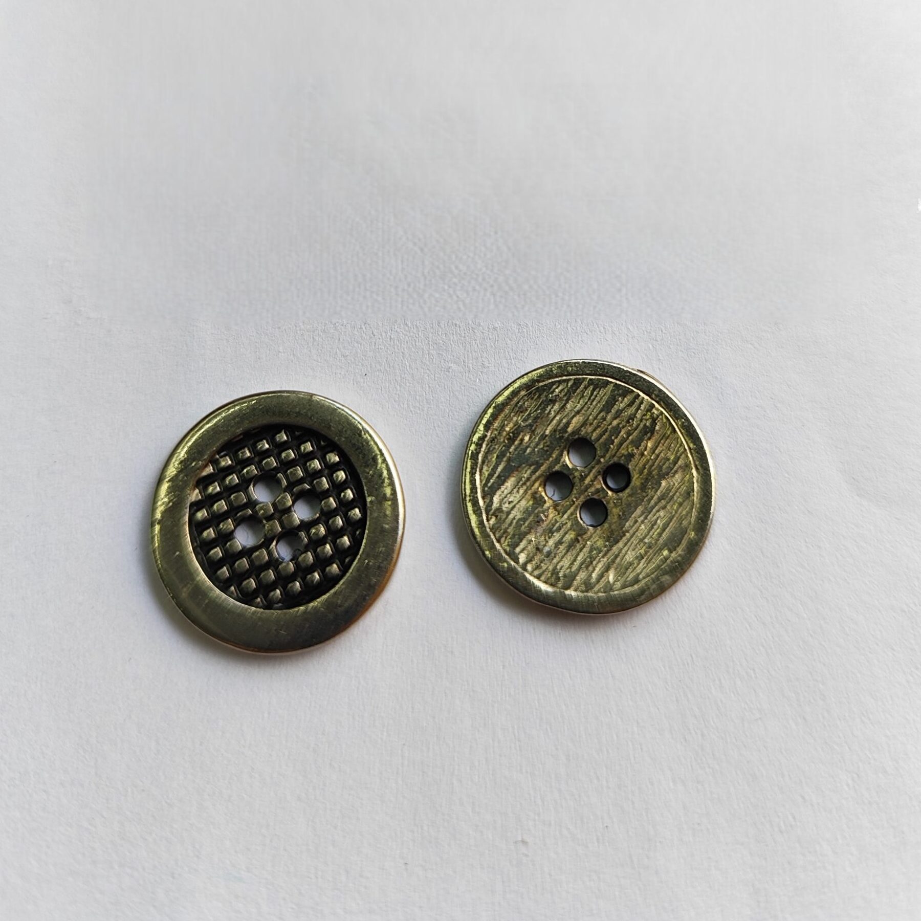 Botão de Metal 2260/28 Tam 28 Dourado/1000 pçs