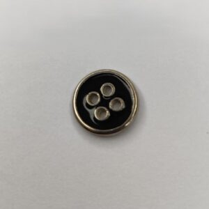 Botão de Metal 2718/22 Tam 22 Preto/1000 pçs