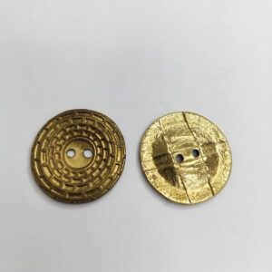 Botão de Metal 2768/48 Tam 48 Dourado/ 500 pçs