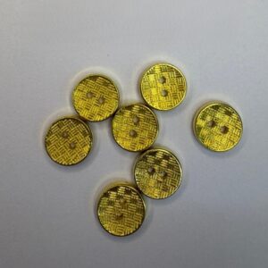 Botão de ABS 285/20 Tam 20 Dourado/1000pçs