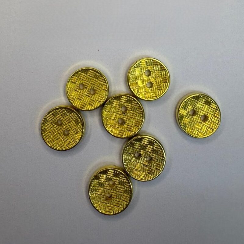 Botão de ABS 285/20 Tam 20 Dourado/1000pçs