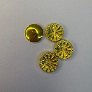 Botão de ABS 329/20 Tam 20 Dourado/1000pçs
