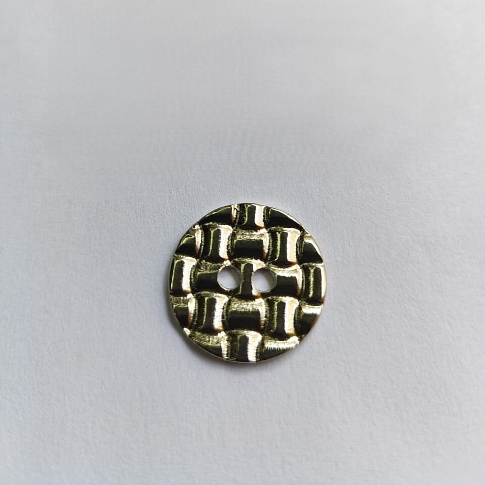 Botão de Metal 3321/36 Tam 36 Dourado/1000 pçs