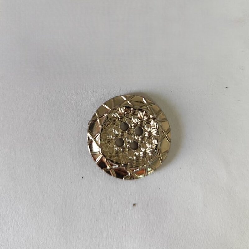 Botão de ABS 4324/32 Tam 32 Dourado/1000pçs