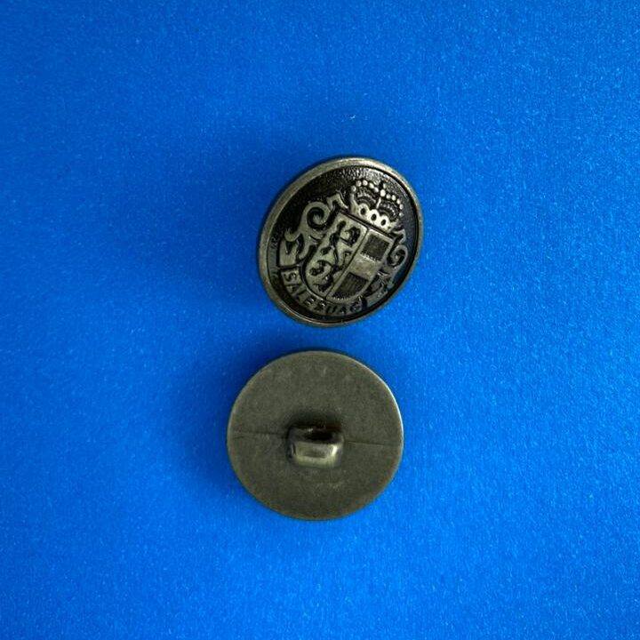 Botão de ABS 45118/32 Tam 32 Prata Velho/ 500pçs