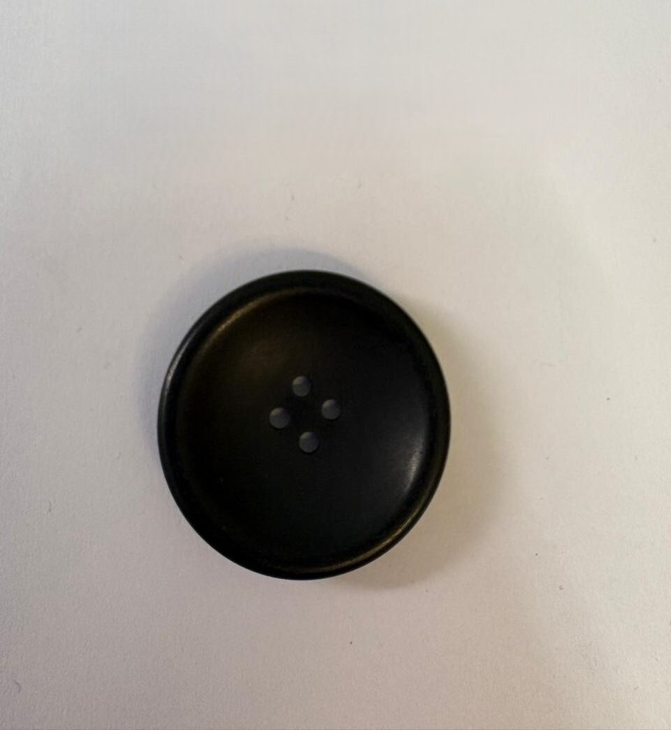 Botão Poliéster 511/54 Tam 54 Preto/500 pçs