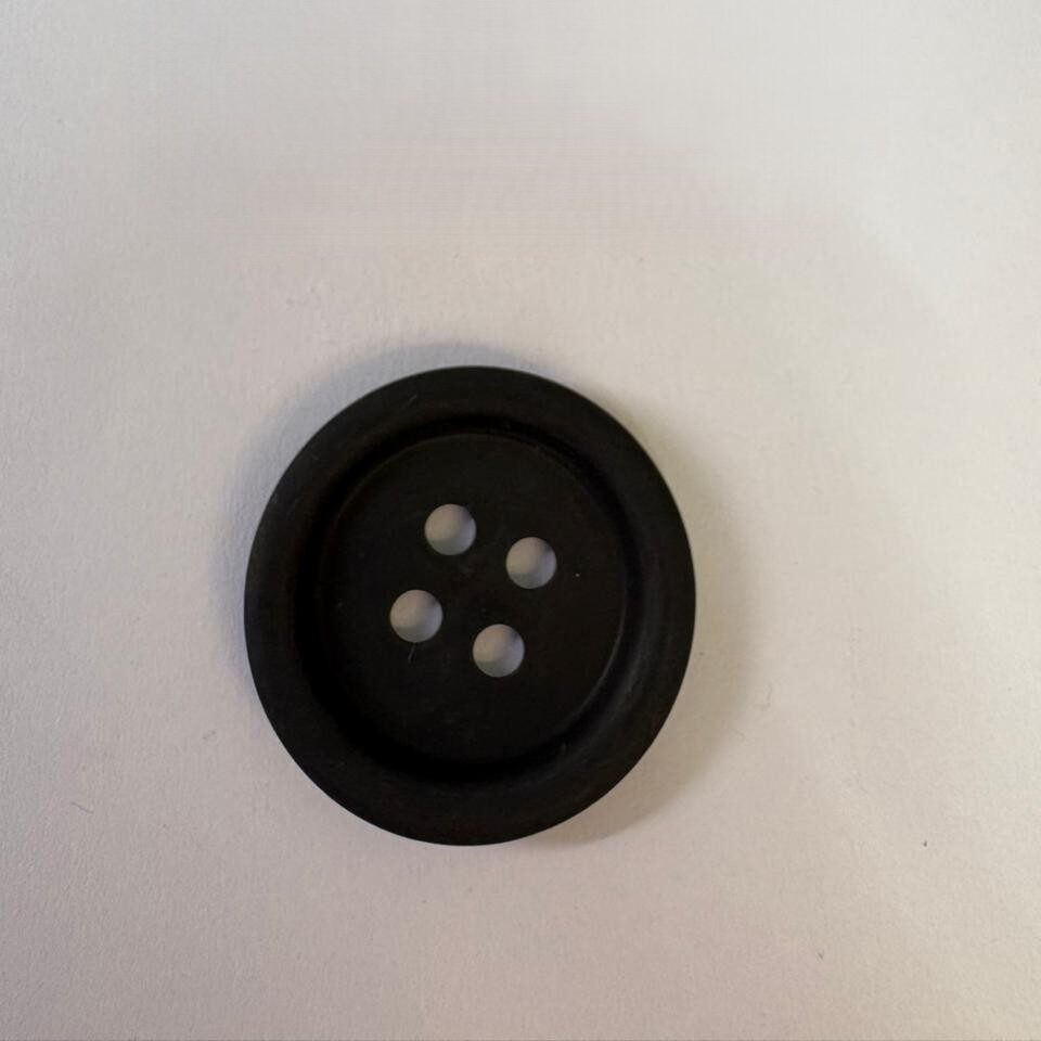 Botão Poliéster 512/54 Tam 54 Preto/500 pçs