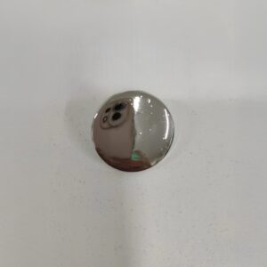Botão de ABS 527/32 Tam 32 Prata/ 500 pçs