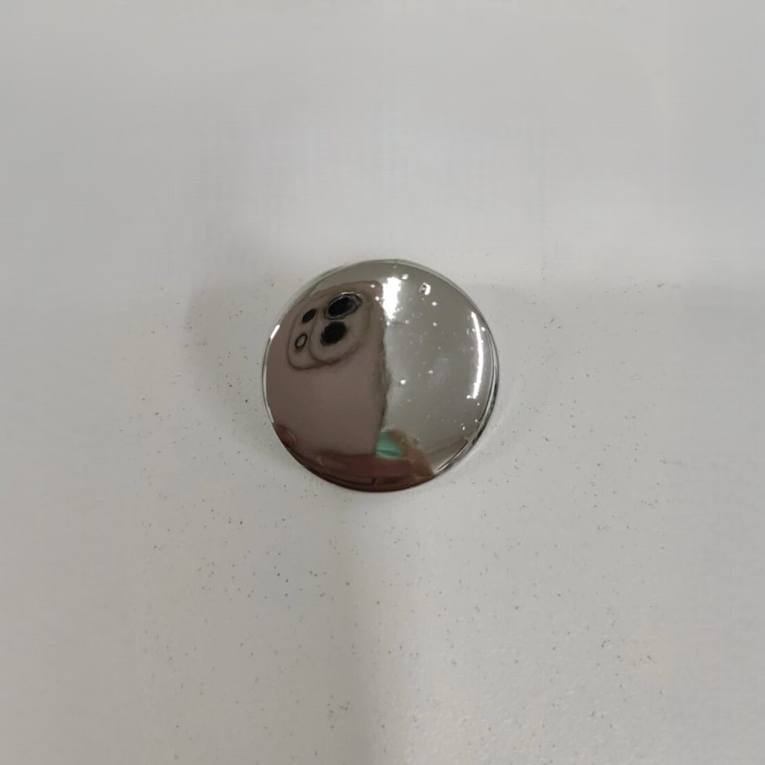 Botão de ABS 527/32 Tam 32 Prata/ 500 pçs