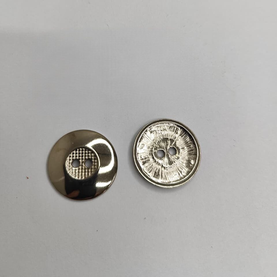 Botão de Metal 5767/38 Tam 38 Níquel/1000 pçs