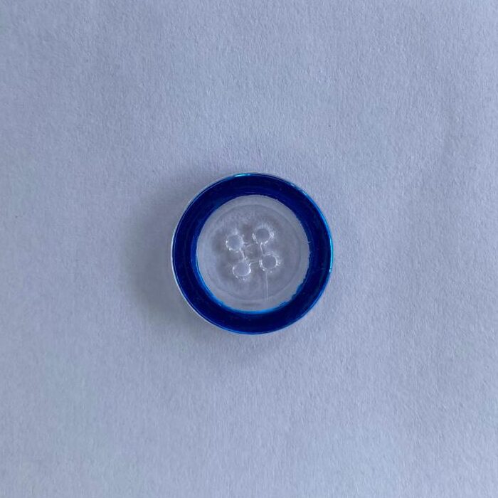 Botão Acrílico 6057/32 Tam 32 Azul/1000pçs