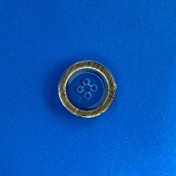 Botão Acrílico 6057/32 Tam 32 Bege/1000pçs