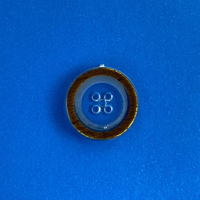 Botão Acrílico 6057/32 Tam 32 Dourado/1000pçs