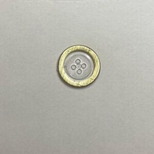 Botão Acrílico 6057/40 Tam 40 Dourado/1000 pçs
