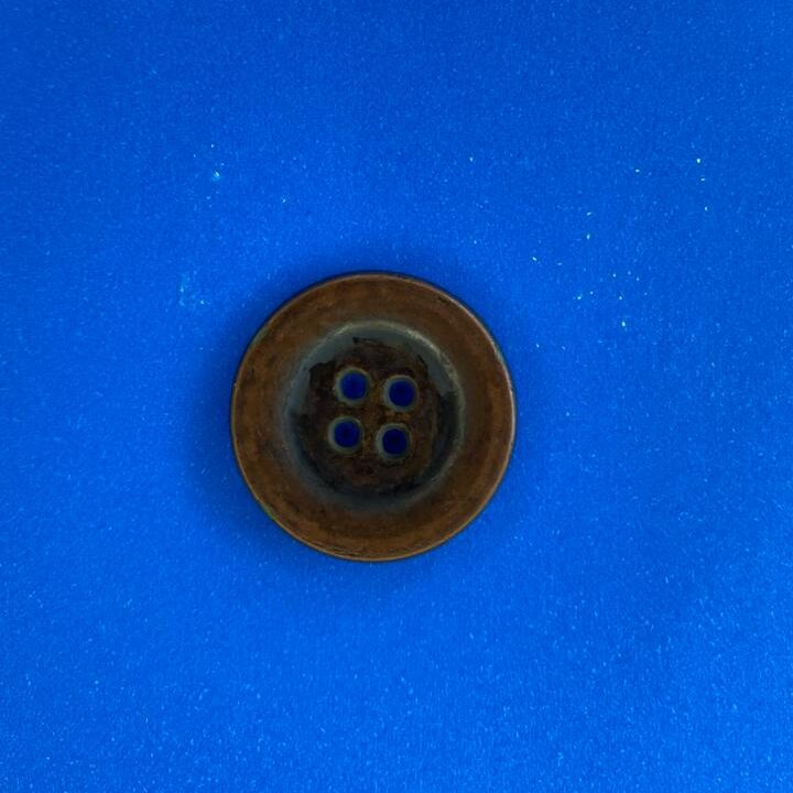 Botão Acrílico 6057/40 Tam40 Ouro Velho/1000pçs