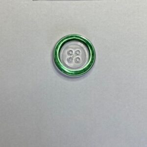 Botão Acrílico 6057/40 Tam 40 Verde/1000pçs