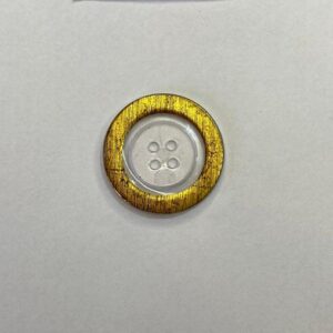 Botão Acrílico 6057/54 Tam 54 Dourado/500 pçs