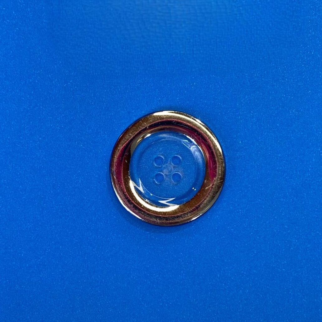 Botão Acrílico 6057/54 Tam 54 Dourado/500 pçs
