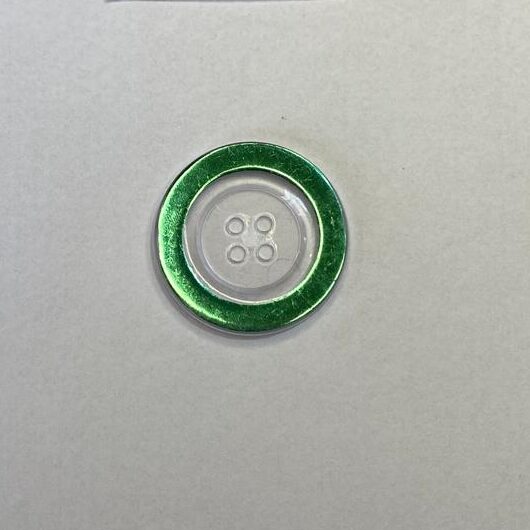 Botão Acrílico 6057/54 Tam 54 Verde/500 pçs