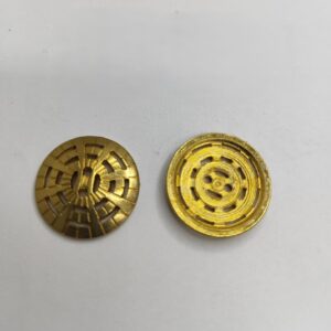 Botão de Metal 6738/40 Tam 40 Dourado/ 500 pçs